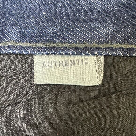 Roca Wear Jeans Mens 40*32 Dark Wash Regular Fit Logo Y2K Hip Hop - Picture 10 of 12